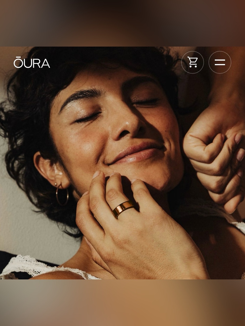 Oura Ring Gen 4 Rose Gold Sz. 10